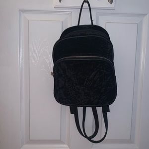 Velvet mini backpack